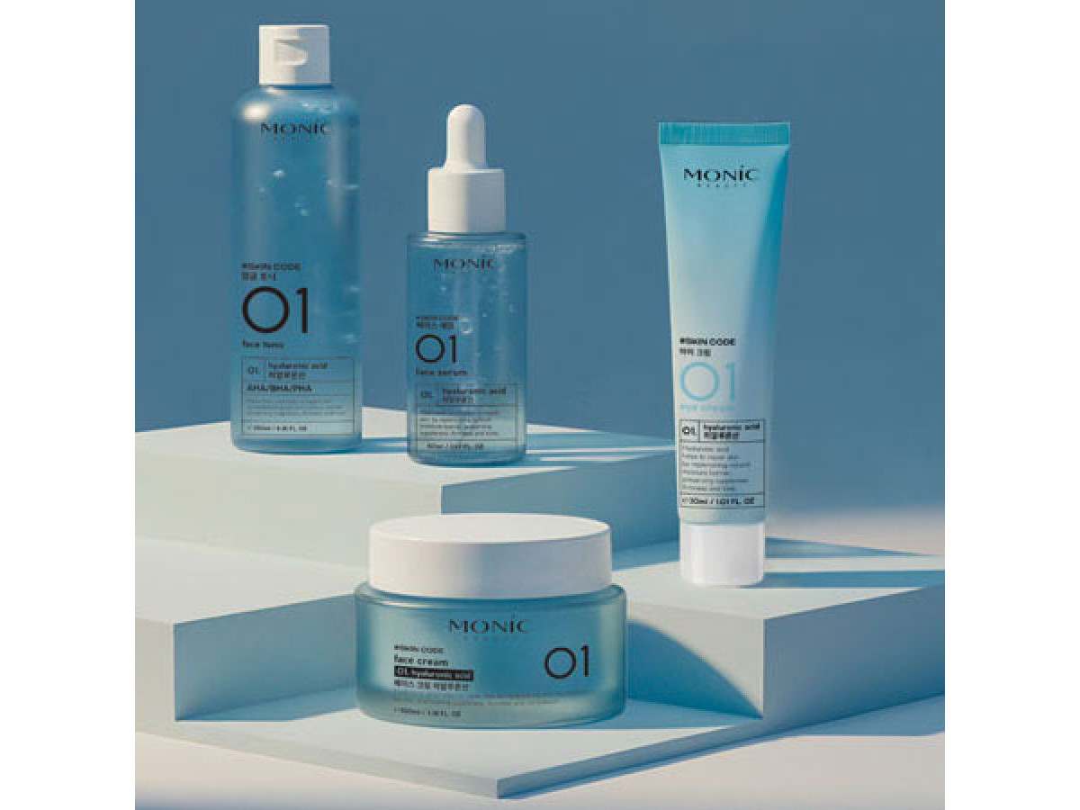 Monic Beauty #Skin Code 01 Hyaluronic – новая серия для ежедневного увлажнения кожи