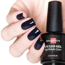 Гель-лак Sophin UV/LED № 0721 black vynil