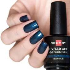 Гель-лак Sophin UV/LED № 0735, cosmic blue