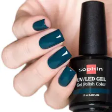 Гель-лак Sophin UV/LED № 0736, dark emerald