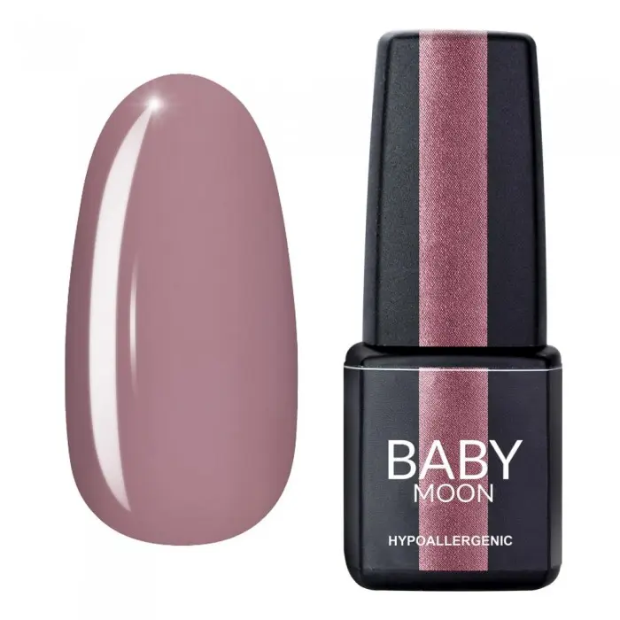 Гель лак Baby Moon Lilac Train Gel polish №023 холодний пурпурно-рожевий 6 мл, 5908254000584