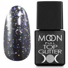 Топ для гель лака Moon Full Glitter №01 Rainbow 8 мл