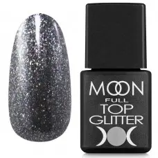 Топ для гель лака Moon Full Glitter №03 Silver 8мл