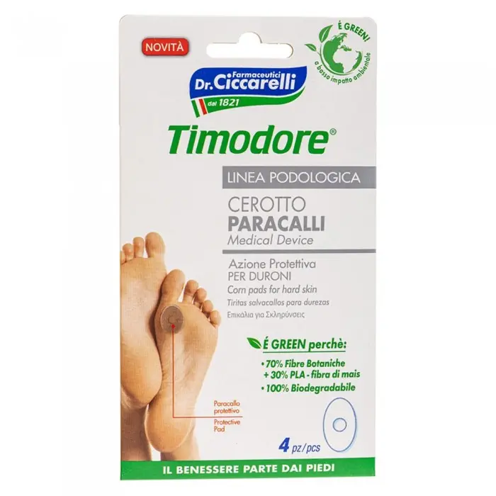 Защитные пластыри для мозолей Timodore Dr.Ciccarelli 4шт