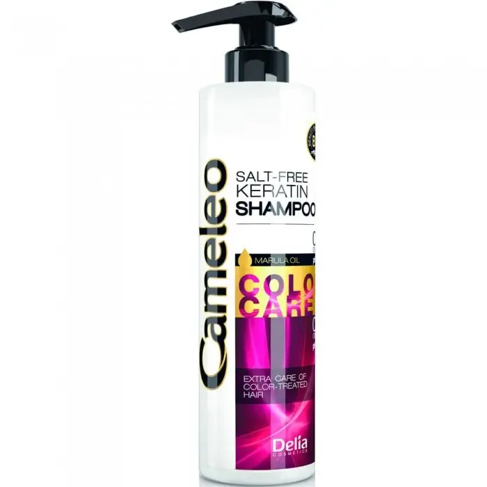 Кератиновий шампунь Delia Cosmetic Cameleo Захист кольору 250 мл, 5901350442708