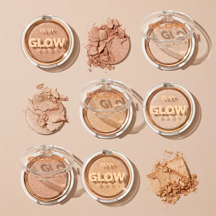 Хайлайтер для лица Hean Glow Baby higlighter 02 Aura, 3 г