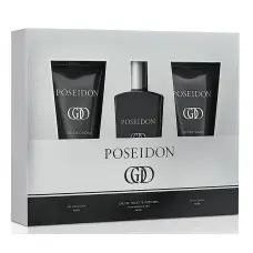 Косметичний набір для чоловіків Instituto Espanol POSEIDON GOLD  (туал.вода 100 мл + лосьйон п/гоління 100 мл)