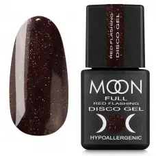 Светоотражающий Disсo Gel Moon Full Red Flashing № FD10, 8 мл