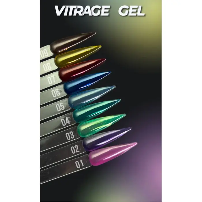 Гель лак Moon Full Vitrage Collor Gel №08, 8 мл, 5905123023767