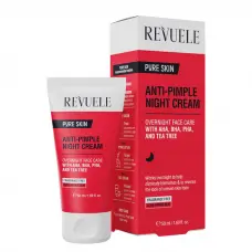 Нічний крем проти прищів REVUELLE ANTI-PIMPLE, 50 мл