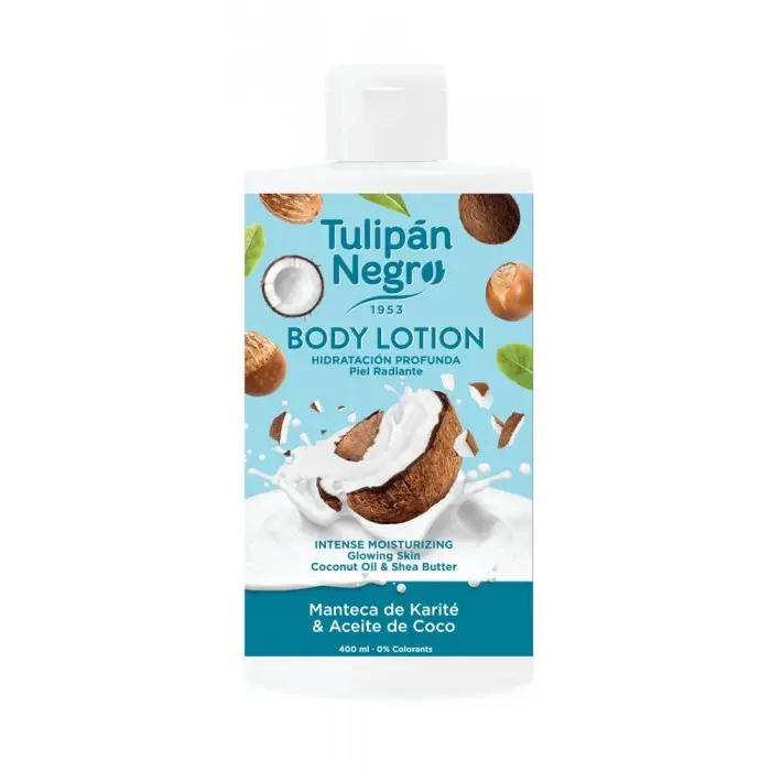 Лосьйон для тіла Tulipan Negro Олія Ши та Кокос, 400 Мл, 8410751036234