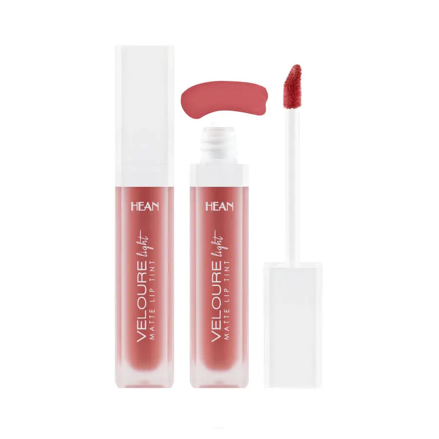 Матовая жидкая помада Hean Lip Tint VELOURE Light 02 PEACHY NUD