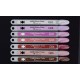Гель-лак для ногтей Labi Glitter №G05 полупрозрачный персиковый с разноцветным шиммером 9 мл