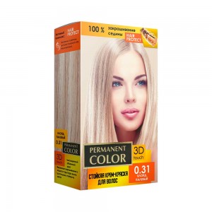 Заказать Крем-краска Аромат Permanent Color тон блонд палевый №0.31 недорого
