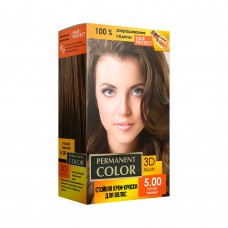 Крем-краска Аромат Permanent Color тон русый темный №5.00
