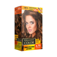 Крем-фарба Permanent Color тон шоколад №6.70 Аромат