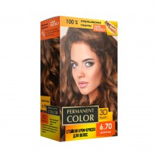 Крем-краска Аромат Permanent Color тон шоколад №6.70