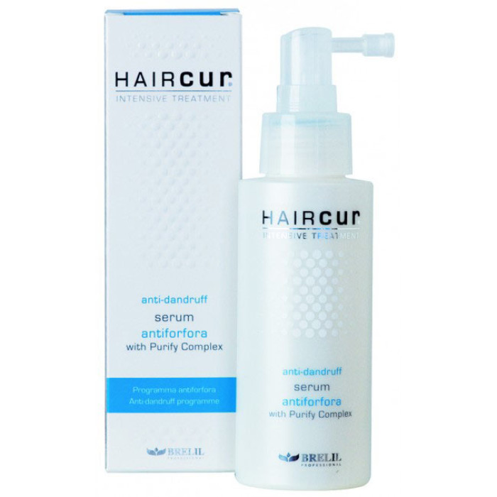 Сыворотка против перхоти, 100 мл, Hair Cur Brelil