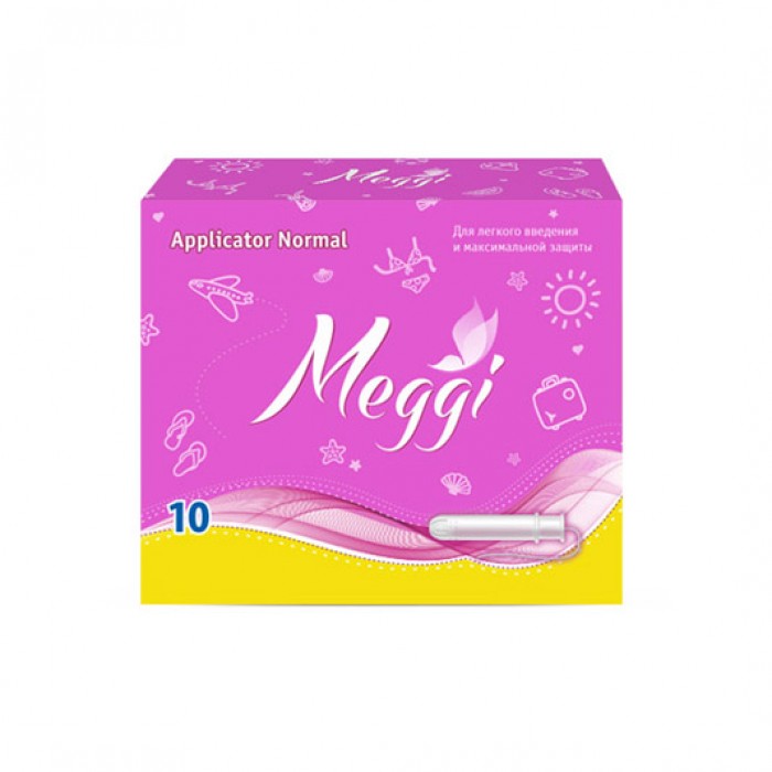 Гигиенические тампоны с аппликатором Meggi Applicator Normal