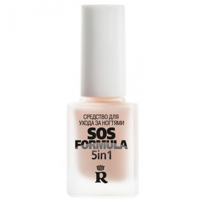 Засіб для зміцнення нігтів SOS - formula 5 in 1, Relouis, 4810438010382
