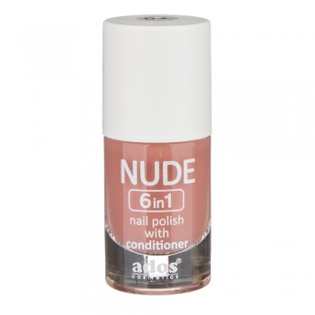 Заказать Лак-кондиционер для ногтей Ados Nude 6в1 с аргановым маслом № 09, 8г недорого