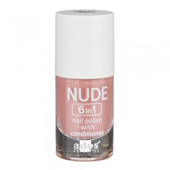 Заказать Лак - кондиціонер для нігтів Ados Nude 6в1 з аргановою олією № 10, 8г недорого