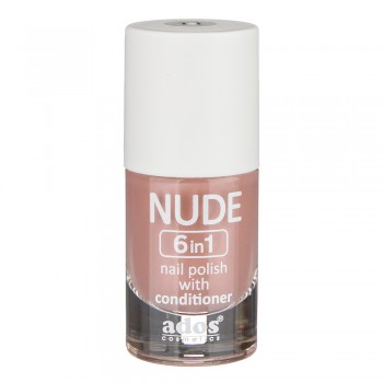 Лак-кондиционер для ногтей Ados Nude 6в1 с аргановым маслом № 11, 8г