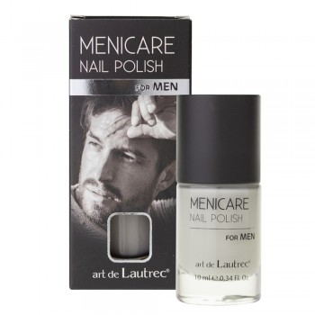 Заказать Мужской лак для ногтей с кондиционером Menicare №01 светло-серый Art de Lautrec недорого