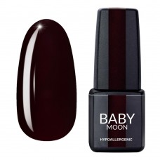 Гель лак Baby Moon Burgundy Gel polish №003 шоколадно-вишневий 6 мл