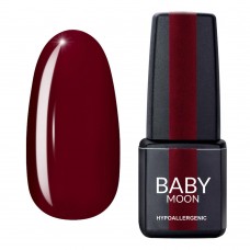 Гель лак Baby Moon Burgundy Gel polish №005 карминный 6 мл