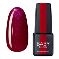 Гель лак Baby Moon Burgundy Gel polish №007 морозная вишня 6 мл