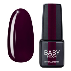 Гель лак Baby Moon Burgundy Gel polish №009 винний 6 мл