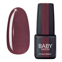 Гель лак Baby Moon Burgundy Gel polish №013 корица 6 мл