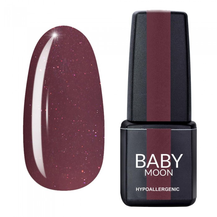 Гель лак Baby Moon Burgundy Gel polish №013 кориця 6 мл, 5908254001406