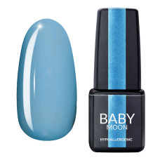 Гель лак Baby Moon Cold Ocean Gel polish №002 ніжно-блакитний 6 мл