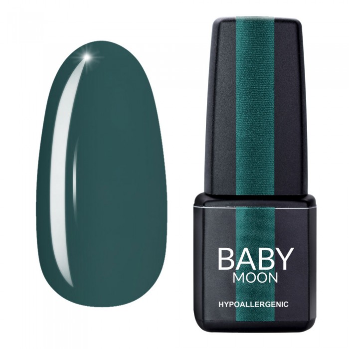 Гель лак Baby Moon Cold Ocean Gel polish №008 полынь темная 6 мл