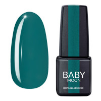 Гель лак Baby Moon Cold Ocean Gel polish №009 мятно-бирюзовый 6 мл