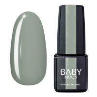 Гель лак Baby Moon Cold Ocean Gel polish №012 оливковий сірий 6 мл