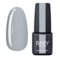 Гель лак Baby Moon Cold Ocean Gel polish №013 сіро-блакитний 6 мл