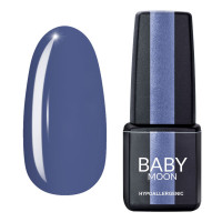 Гель лак Baby Moon Cold Ocean Gel polish №016 сизый 6 мл
