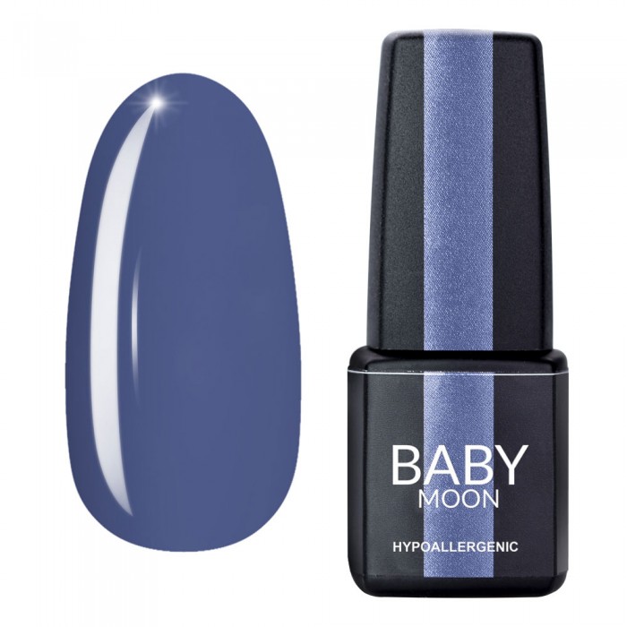 Гель лак Baby Moon Cold Ocean Gel polish №016 сизый 6 мл