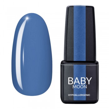Заказать Гель лак Baby Moon Cold Ocean Gel polish №017 голубой с серым подтоном 6 мл недорого
