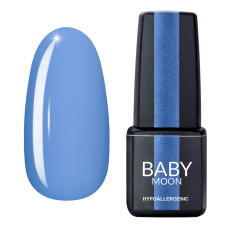 Гель лак Baby Moon Cold Ocean Gel polish №019 повітряний синій 6 мл