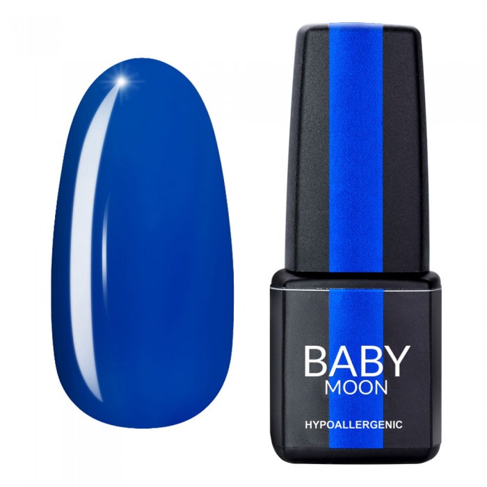 Гель лак Baby Moon Cold Ocean Gel polish №021 королевский синий 6 мл