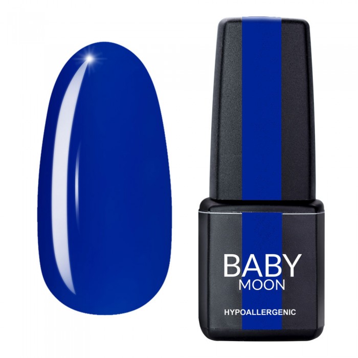 Гель лак Baby Moon Cold Ocean Gel polish №022 темная лазурь 6 мл