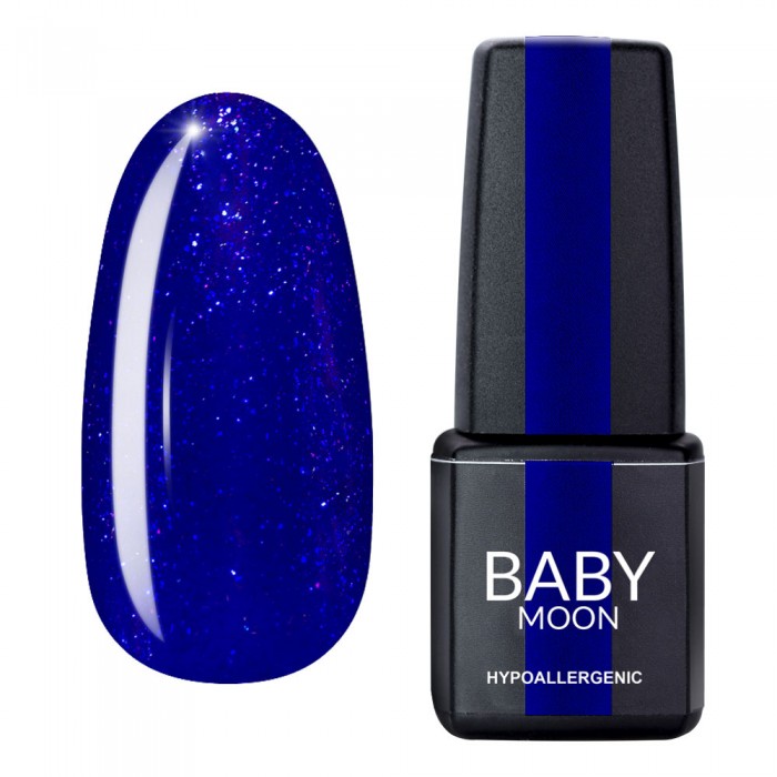 Гель лак Baby Moon Cold Ocean Gel polish №024 ультрамариновый 6 мл