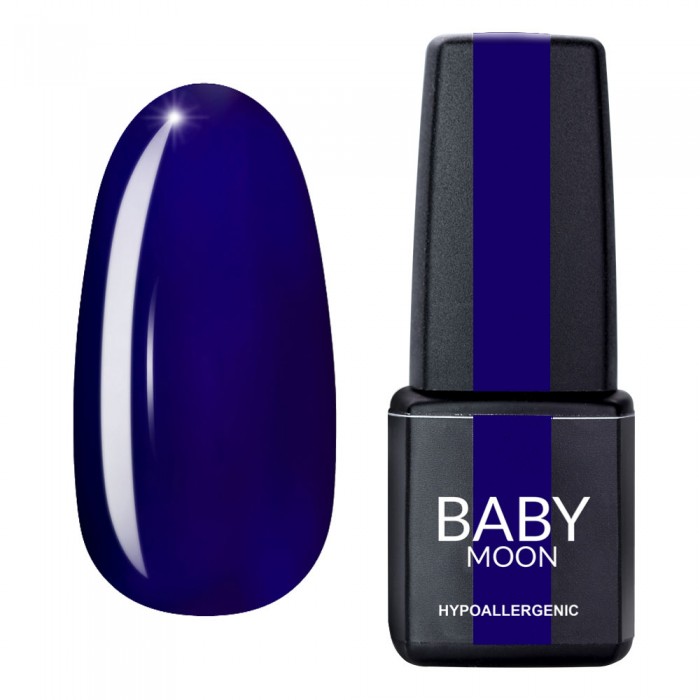 Гель лак Baby Moon Cold Ocean Gel polish №025 темний індиго 6 мл, 5908254001253