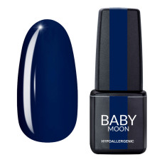 Гель лак Baby Moon Cold Ocean Gel polish №027 синій димчастий 6 мл