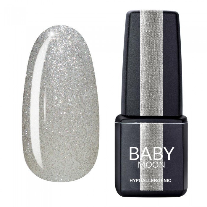 Гель лак Baby Moon Dance Diamond Gel polish №002 белый жемчуг 6 мл