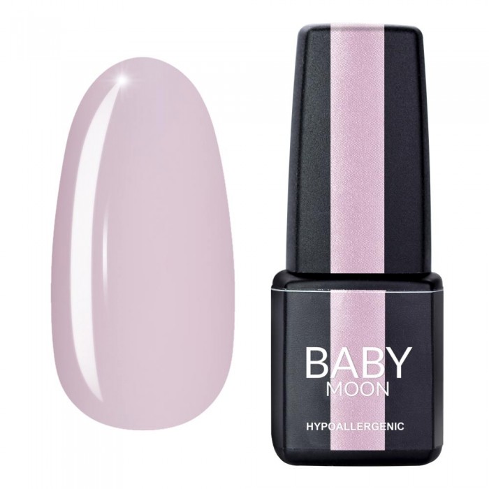 Гель лак Baby Moon Dolce Rose Gel polish №004 молочно-зефирный 6 мл